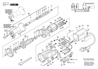 Bosch 0 601 211 041 Straight Grinders 110 V / GB Spare Parts